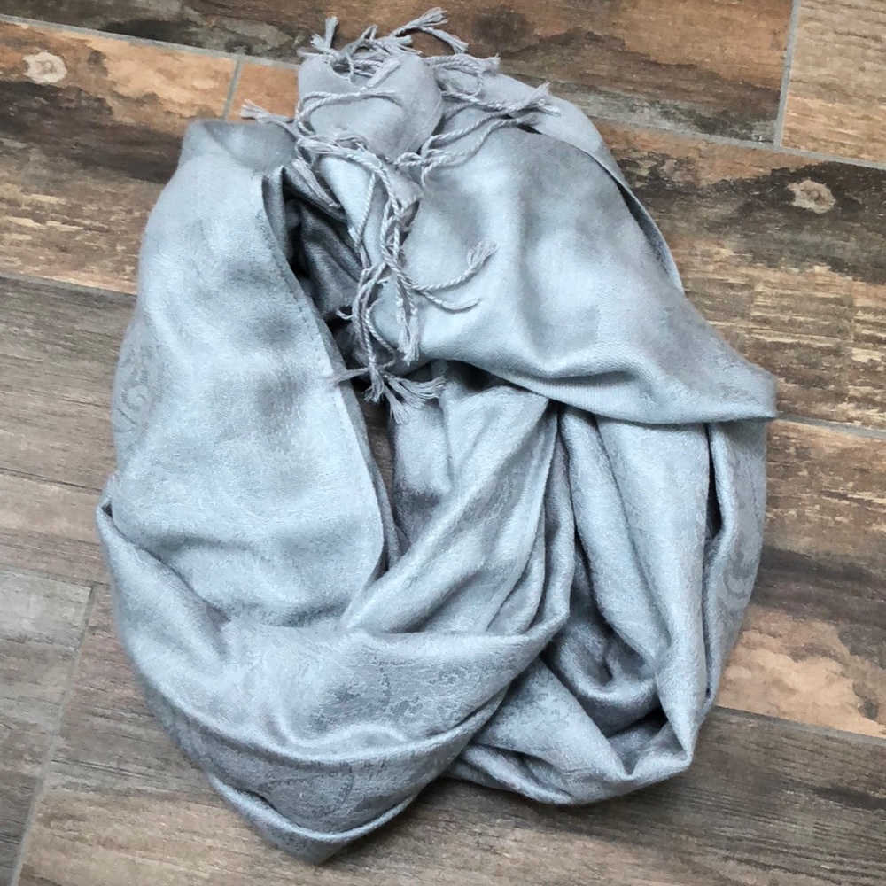 Grey ultra soft scarf/wrap